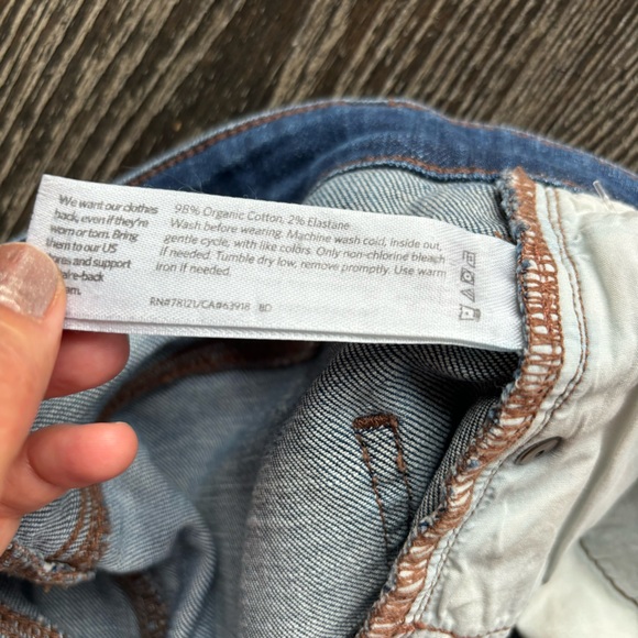 Eileen Fisher straight leg jeans size 8 - Picture 5 of 10